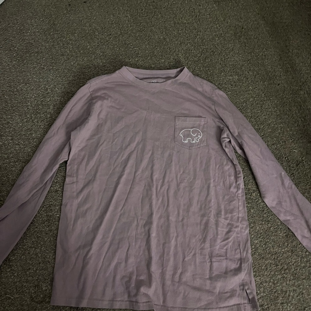 Ivory Ella Purple Long Sleeve Tee Soft Casual Comfort. Worn once.